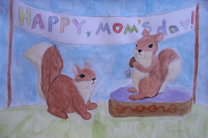 Art Studio PALETTE. Aleksandra Malisheva Picture.   Holidays Valentine 